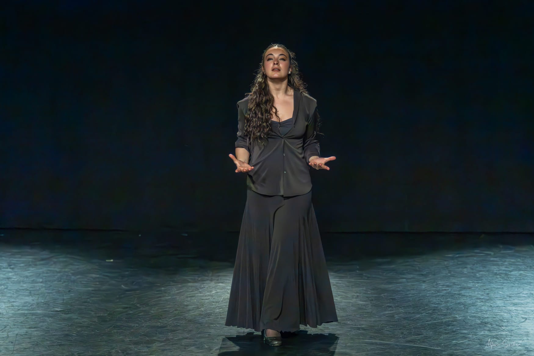 Rubí Gallego en escena